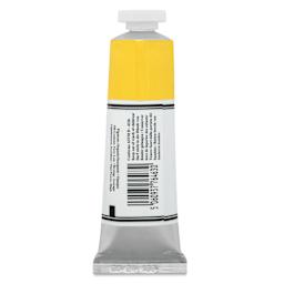 Michael Harding Artists Oil Color - Warm Yellow, back of 40 ml tube
