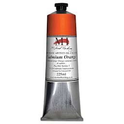 Michael Harding Artists Oil Color - Cadmium Orange, 225 ml tube