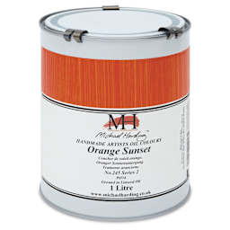Michael Harding Artists Oil Color - Orange Sunset, 1 Liter