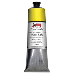 Michael Harding Artists Oil Color - Yellow Lake, 225 ml tube