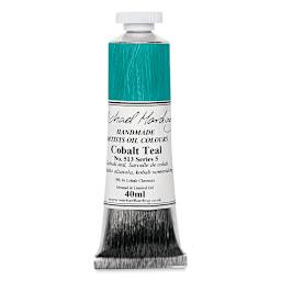 Michael Harding Artist Oil Paint - Cobalt Teal, 40 ml tube