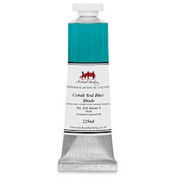Michael Harding Artists Oil Color - Cobalt Teal Blue Shade, 225 ml, Tube