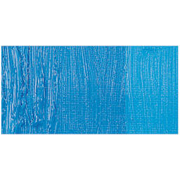 Michael Harding Artists Oil Paint - Phthalo Blue and Titanium White swatch