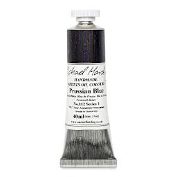 Michael Harding Artists Oil Color - Prussian Blue, 40 ml tube