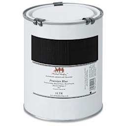 Michael Harding Artists Oil Color - Prussian Blue, 1 Liter