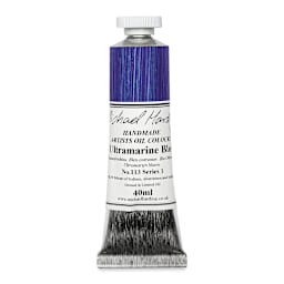 Michael Harding Artists Oil Color - Ultramarine Blue, 40 ml tube