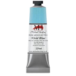 Michael Harding Artists Oil Color - Vivid Blue, 225 ml tube