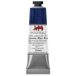 Michael Harding Artists Oil Color - Phthalo Blue Red Shade, 225 ml tube