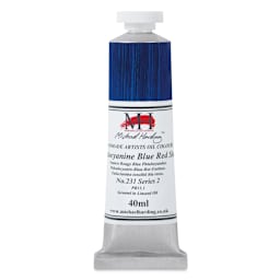 Michael Harding Artists Oil Color - Phthalo Blue Red Shade, 40 ml tube