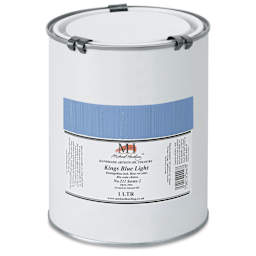 Michael Harding Artists Oil Color - King's Blue Light, 1 Liter