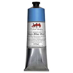 Michael Harding Artists Oil Color - Kings Blue Deep, 225 ml tube