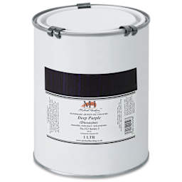 Michael Harding Artists Oil Color - Deep Purple (Dioxazine), 1 Liter