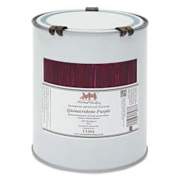 Michael Harding Artists Oil Color - Quinacridone Purple, 1 Liter