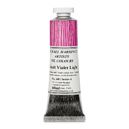 Michael Harding Artists Oil Color - Cobalt Violet Light, 40 ml tube