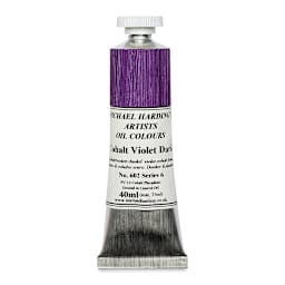 Michael Harding Artists Oil Color - Cobalt Violet Dark, 40 ml tube