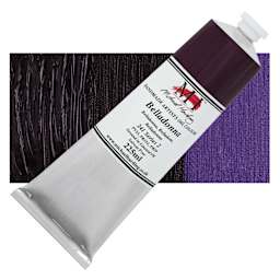 Michael Harding Artists Oil Color - Belladonna, 225 ml tube and swatch