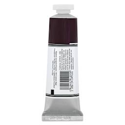 Michael Harding Artists Oil Color - Belladonna, back of 40 ml tube