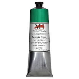 Michael Harding Artists Oil Color - Emerald Green, 225 ml tube