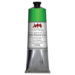 Michael Harding Artists Oil Color - Bright Green Lake, 225 ml tube