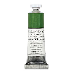 Michael Harding Artists Oil Color - Oxide of Chromium, 40 ml tube