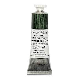 Michael Harding Artists Oil Color - Permanent Sap Green, 40 ml tube