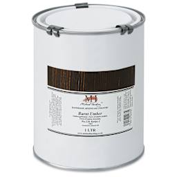 Michael Harding Artists Oil Color - Burnt Umber, 1 Liter