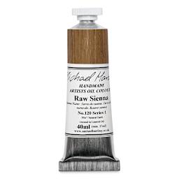 Michael Harding Artists Oil Color - Raw Sienna, 40 ml tube