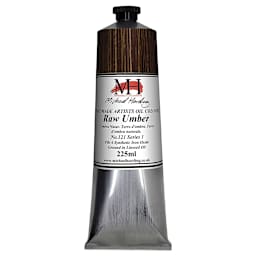 Michael Harding Artists Oil Color - Raw Umber, 225 ml tube