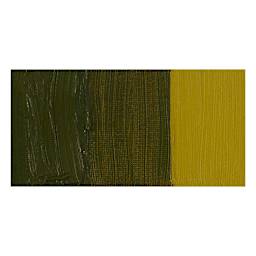 Michael Harding Artists Oil Paint - Green Gold swatch