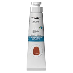 Tri-Art High Viscosity Artist Acrylic - Red Oxide, 60 ml tube