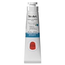Tri-Art High Viscosity Artist Acrylic - Cadmium Red Medium Hue, 60 ml tube