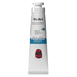 Tri-Art High Viscosity Artist Acrylic - Quinacridone Magenta, 60 ml tube