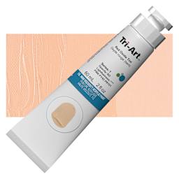 Tri-Art High Viscosity Artist Acrylic - Portrait Tone, 60 ml tube and swatch