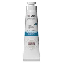 Tri-Art High Viscosity Artist Acrylic - Interference Red, 60 ml tube