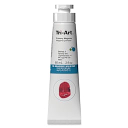 Tri-Art High Viscosity Artist Acrylic - Primary Magenta, 60 ml tube
