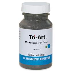 Tri-Art High Viscosity Artist Acrylic - Micaceous Iron Oxide, 120 ml jar