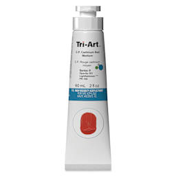 Tri-Art High Viscosity Artist Acrylic - C.P. Cadmium Red Medium, 60 ml tube