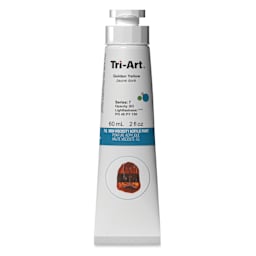 Tri-Art High Viscosity Artist Acrylic - Golden Yellow, 60 ml tube