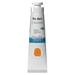 Tri-Art High Viscosity Artist Acrylic - C.P. Cadmium Orange, 60 ml tube
