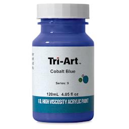 Tri-Art High Viscosity Artist Acrylic - Cobalt Blue, 120 ml jar