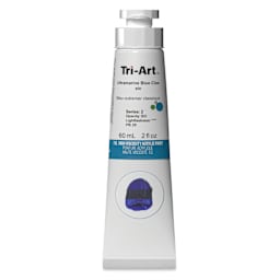 Tri-Art High Viscosity Artist Acrylic - Ultramarine Blue, 60 ml tube