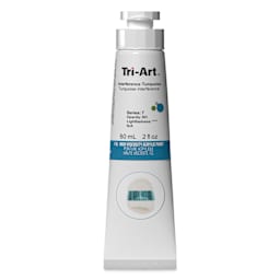 Tri-Art High Viscosity Artist Acrylic - Interference Turquoise, 60 ml tube