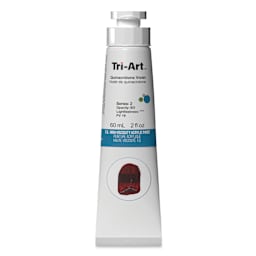 Tri-Art High Viscosity Artist Acrylic - Quinacridone Violet, 60 ml tube