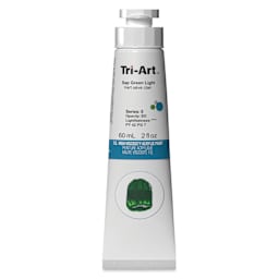 Tri-Art High Viscosity Artist Acrylic - Sap Green Light, 60 ml tube