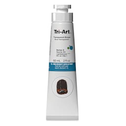 Tri-Art High Viscosity Artist Acrylic - Transparent Brown, 60 ml