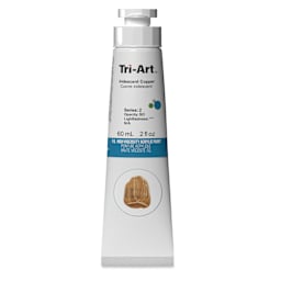 Tri-Art High Viscosity Artist Acrylic - Iridescent Copper, 60 ml