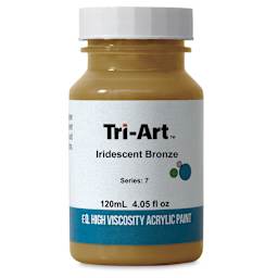 Tri-Art High Viscosity Artist Acrylic - Iridescent Bronze, 120 ml