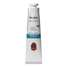 Tri-Art High Viscosity Artist Acrylic - Transparent Gold Oxide, 60 ml