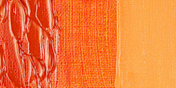 Tri-Art High Viscosity Artist Acrylic - Transparent Permanent Orange swatch