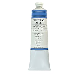 M. Graham Artists' Acrylics - Cerulean Blue, 5 oz Tube